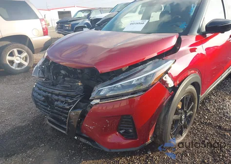 2022 Nissan Kicks Sr Xtronic Cvt из США, поврежденный, VIN 3N1CP5DV6NL486807